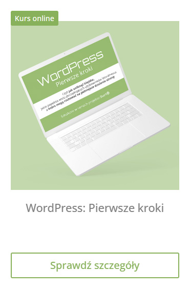 WordPress: Pierwsze kroki